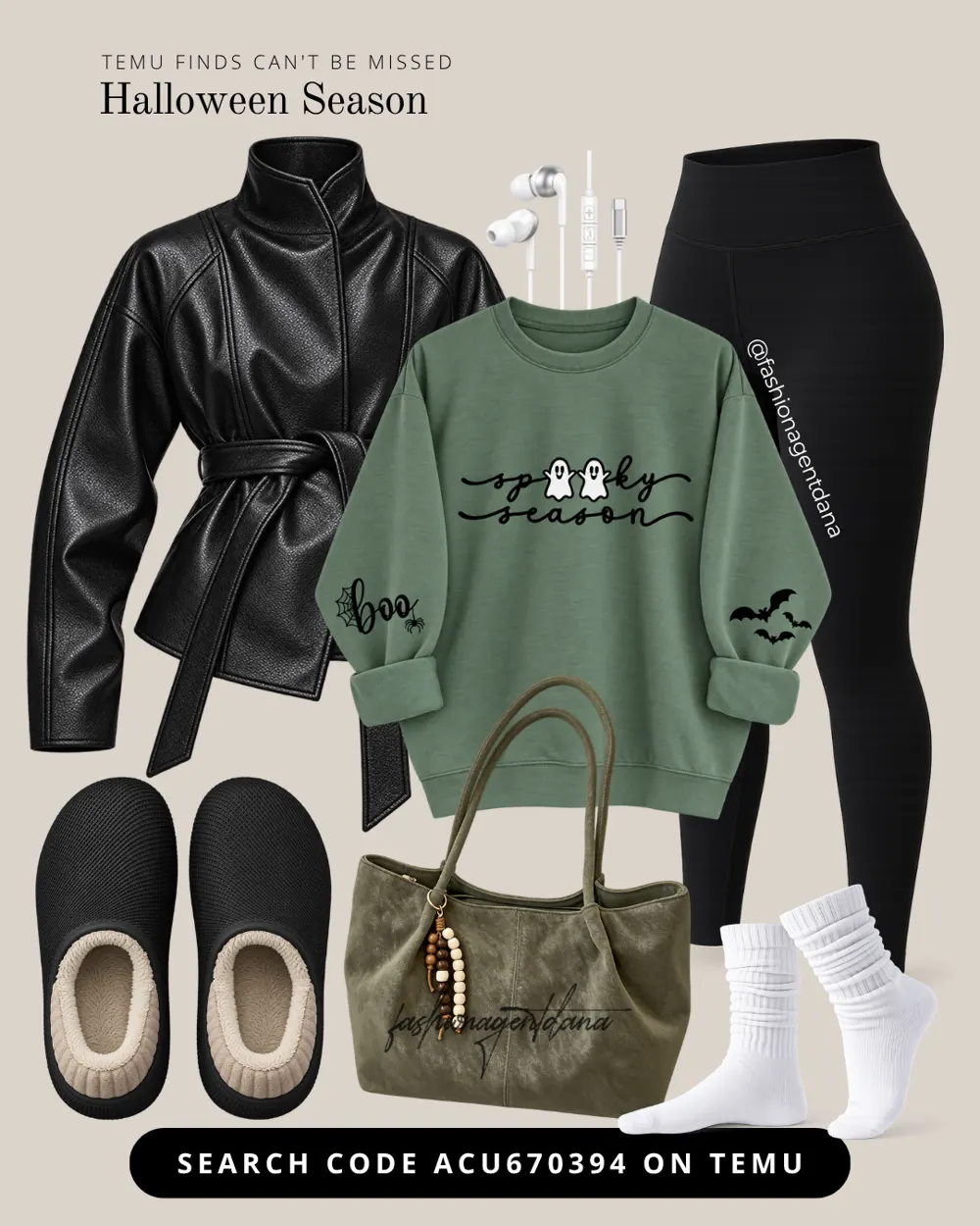 Cosy Season outfit collage