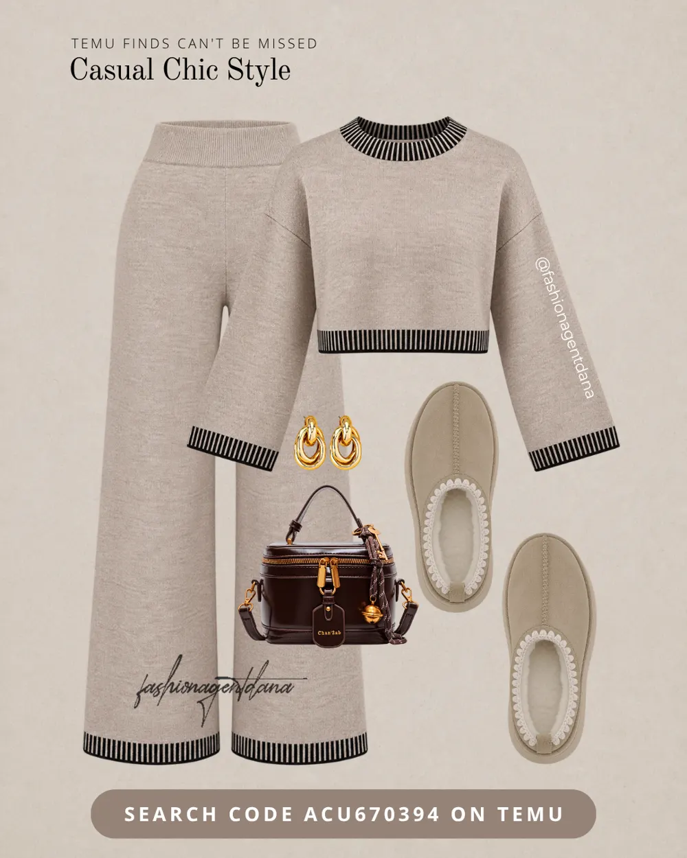 Cosy Season outfit collage