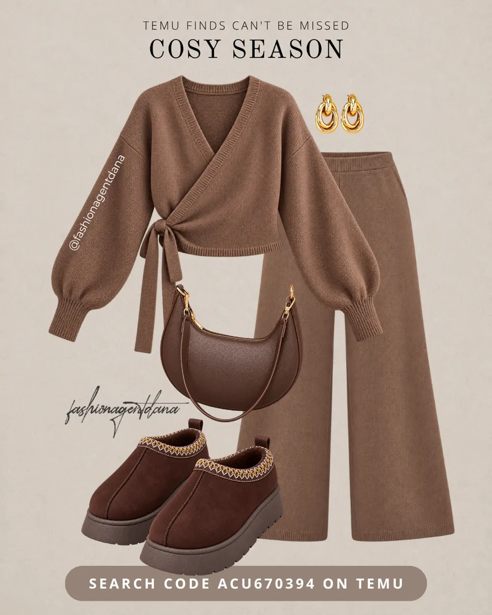 Cosy Season outfit collage, edit 894