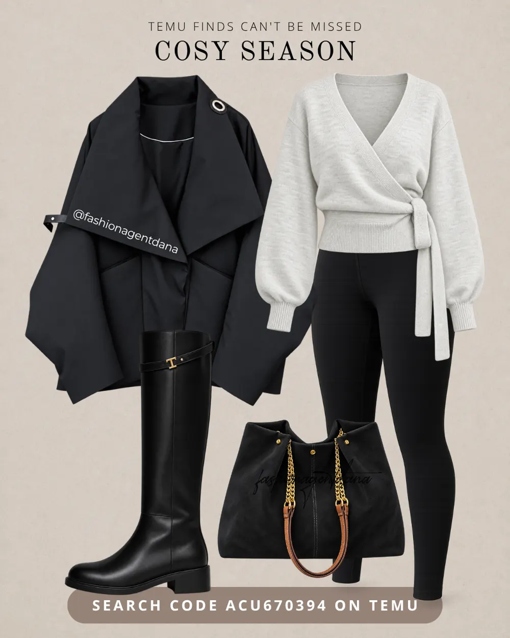 Cosy Season outfit collage, edit 895