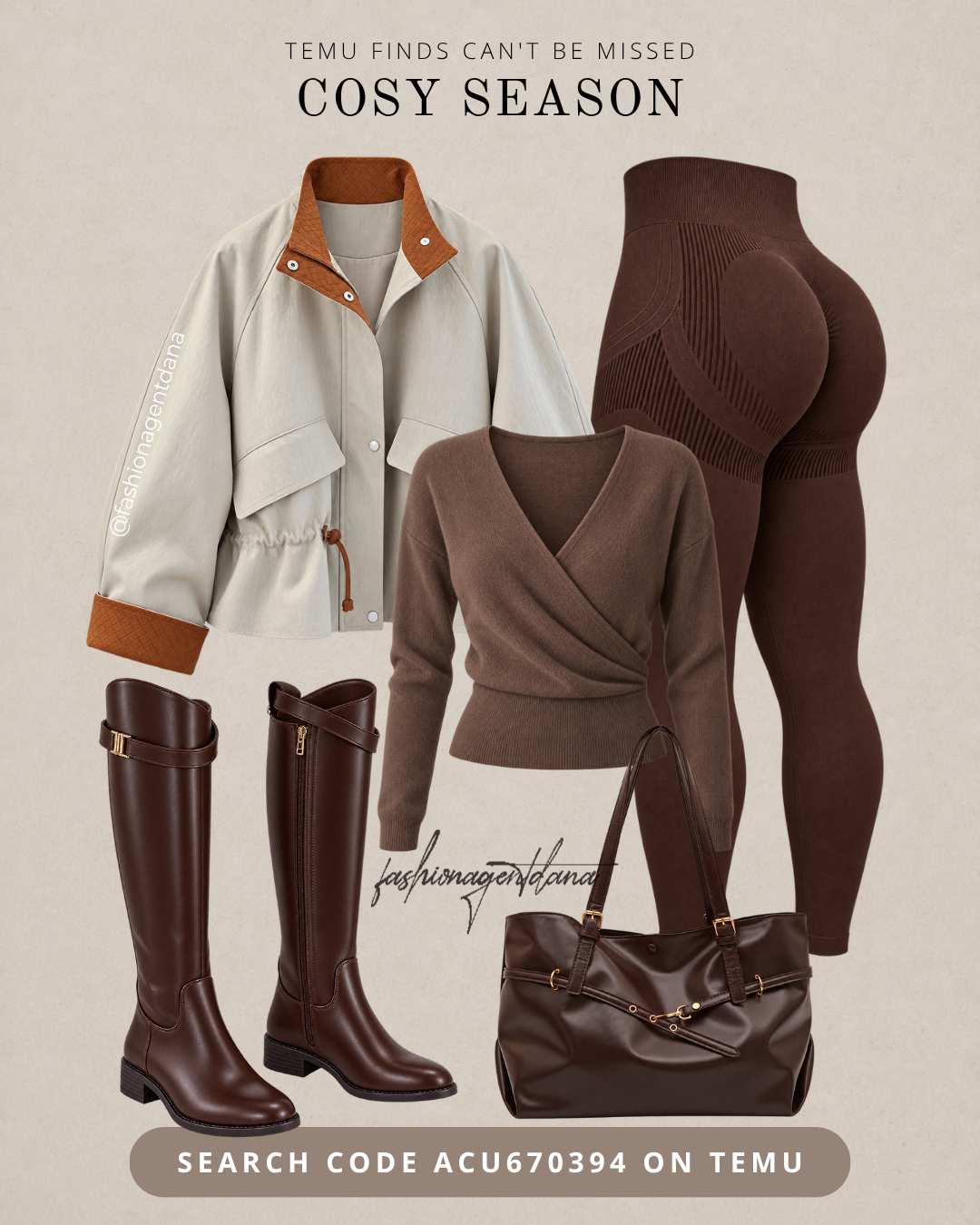 Cosy Season outfit collage, edit 906