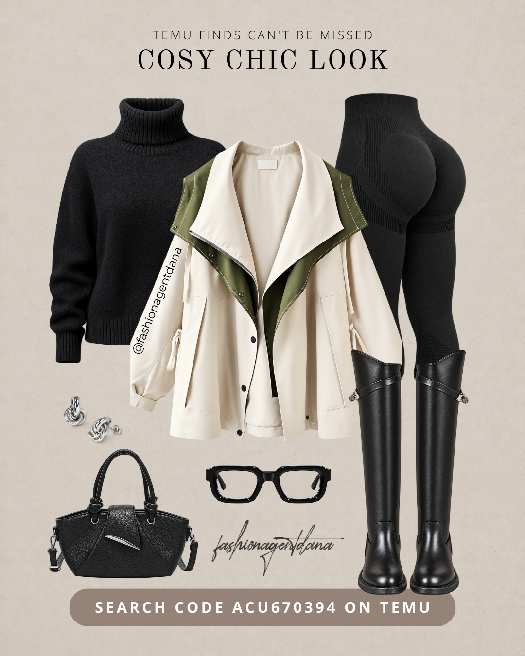 Cosy Season outfit collage, edit 909