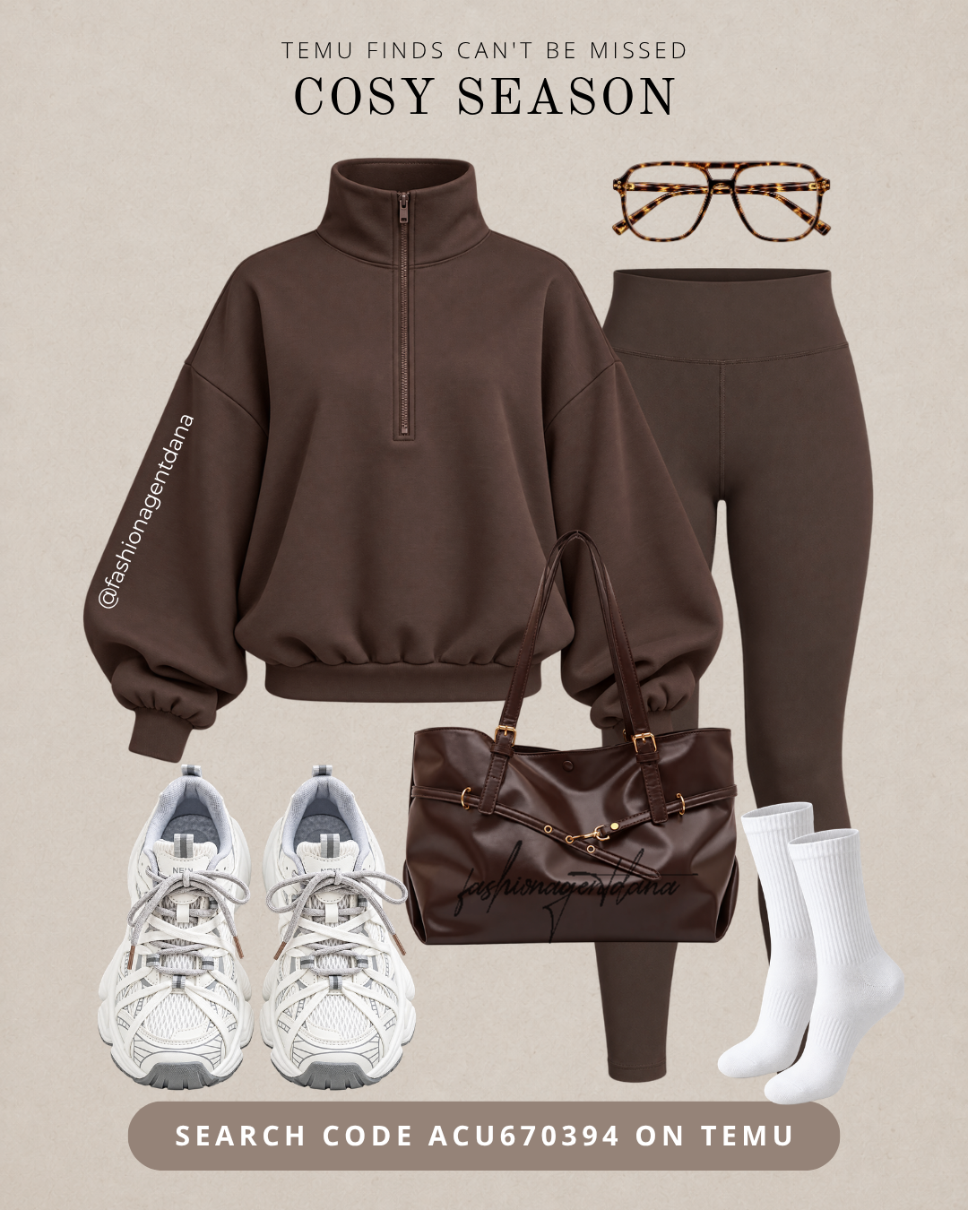 Cosy Season outfit collage, edit 911