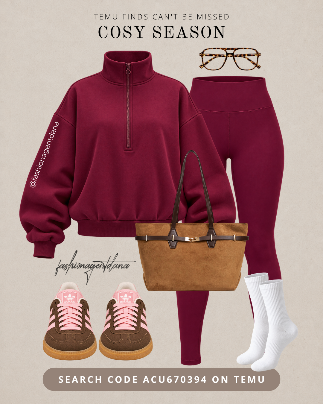 Cosy Season outfit collage, edit 912